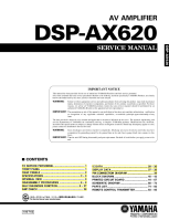 Yamaha DSPAX-620 - Service Manual 
